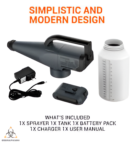 Mr. Spray – Portable Electrostatic Sprayer